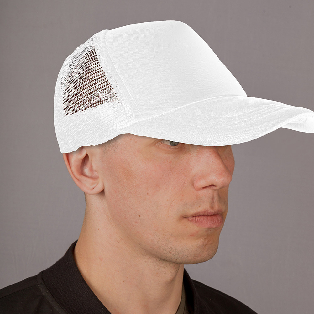 Hat Sublimation Blank - 5 stuks blanco mesh baseballpet DIY
