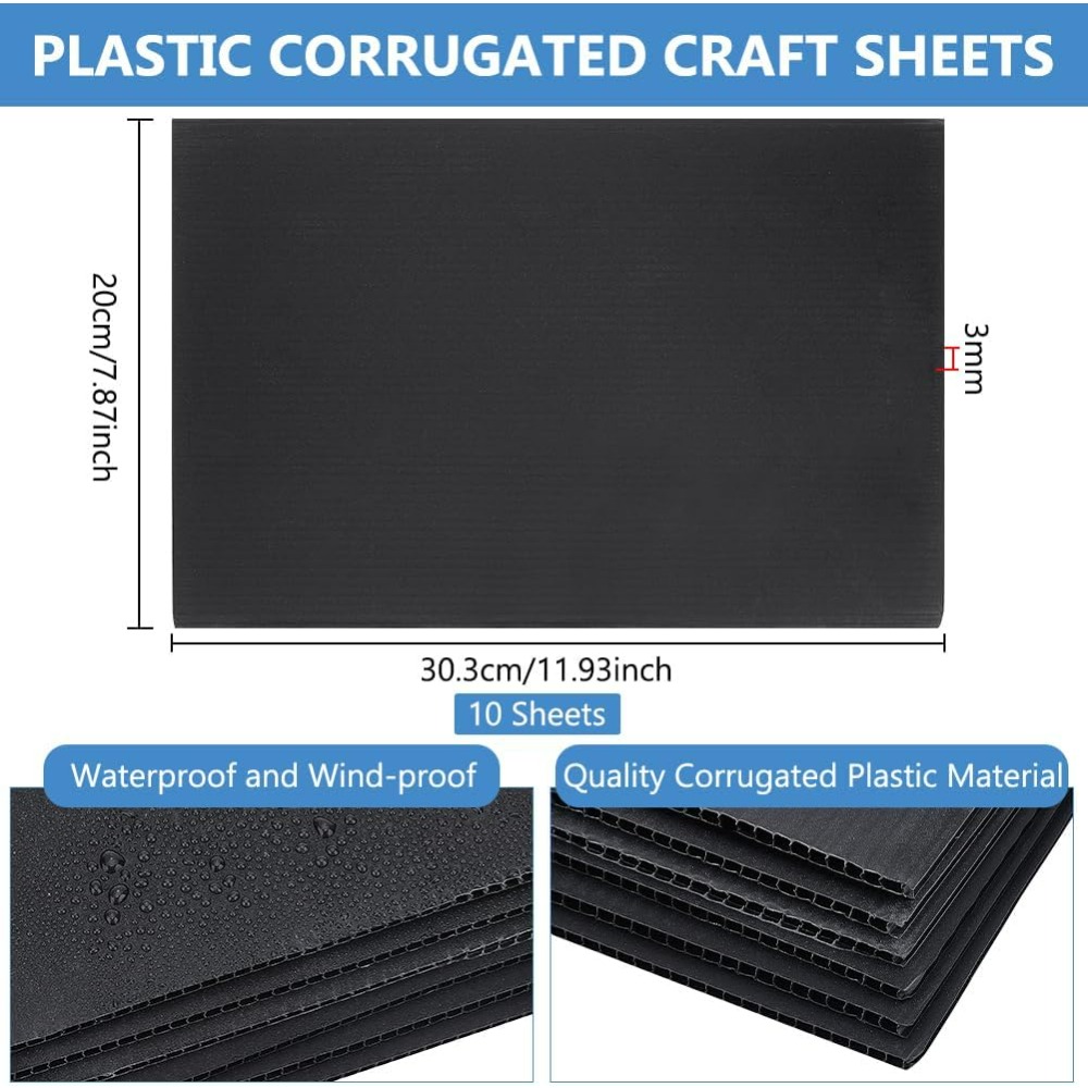 Plastic Vellen 12x7.8 Inch Ste - Yard Sign Blank recensie en prijs