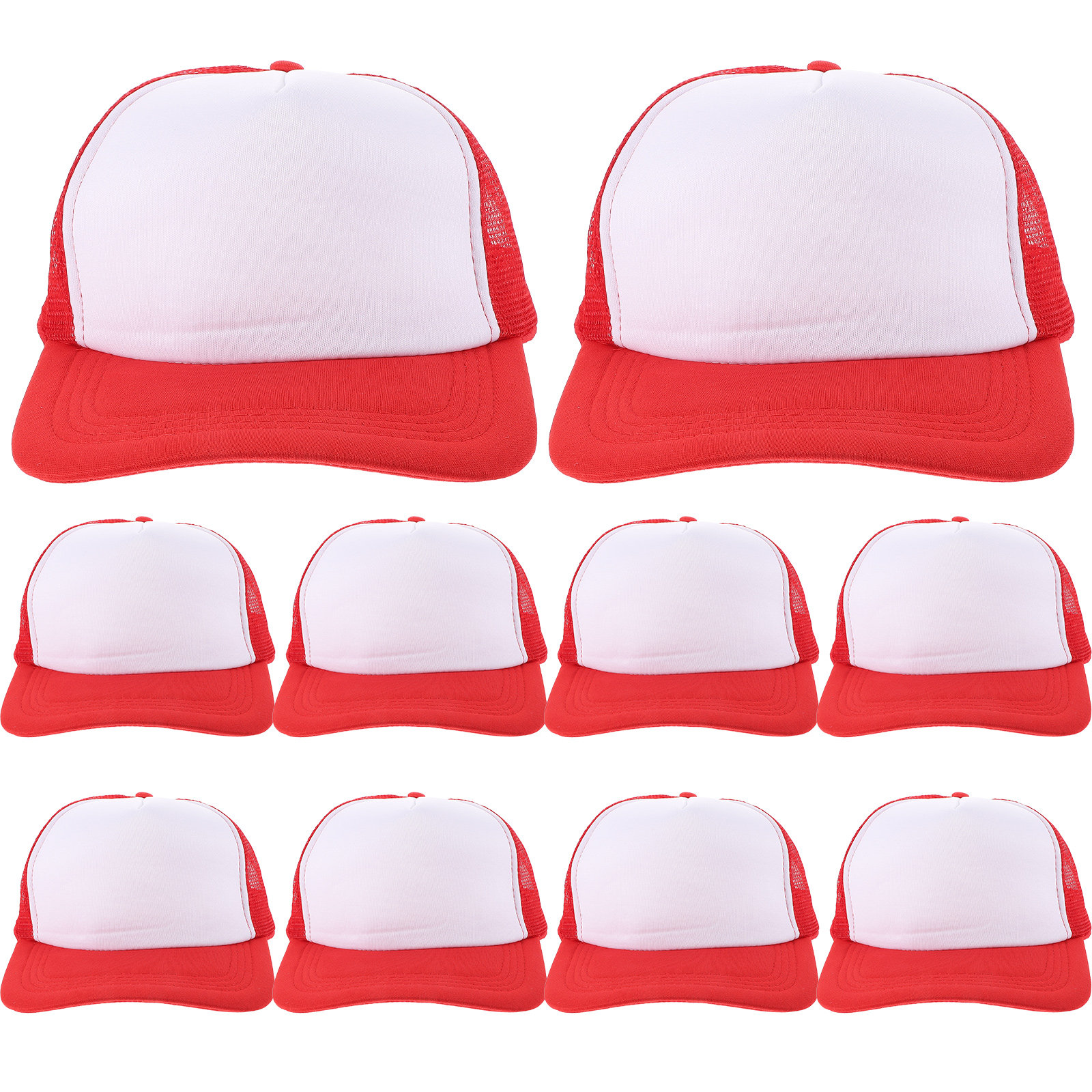 10 stuks blanco mesh baseballp - Hat Sublimation Blank recensie en prijs